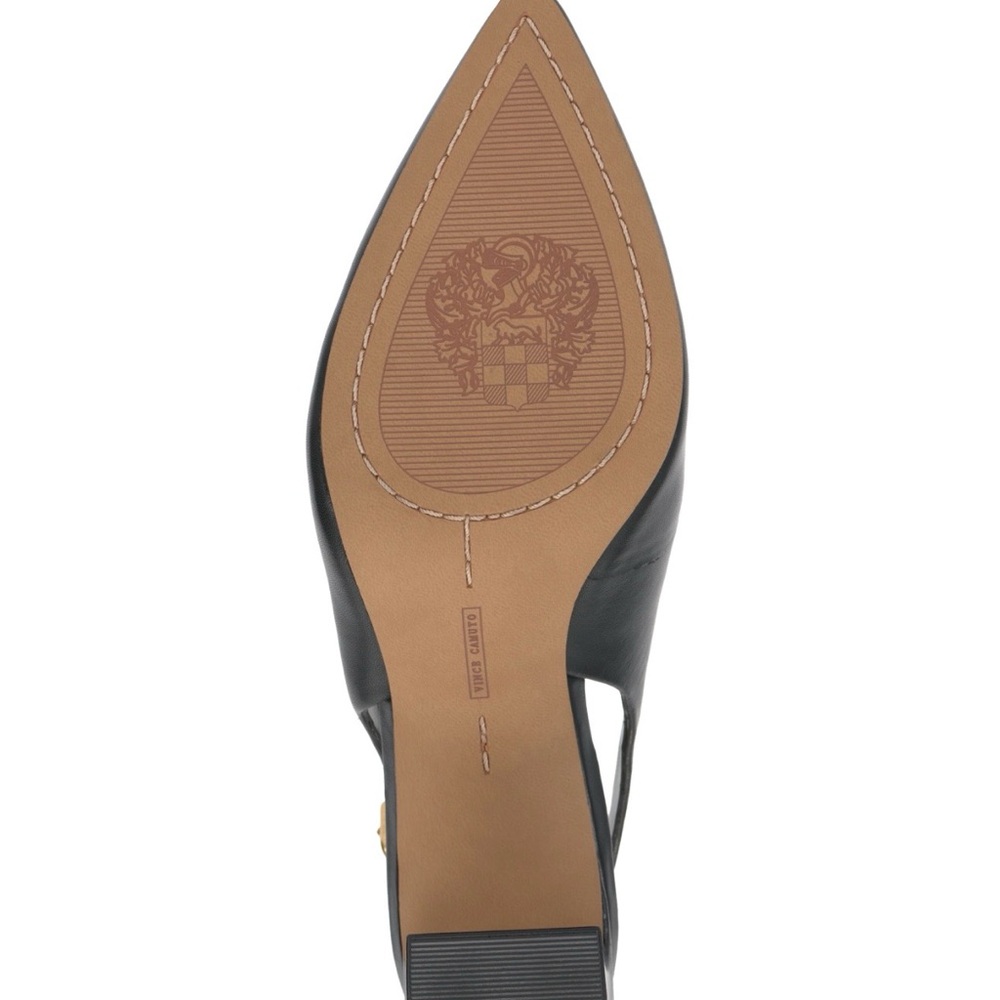 Vince Camuto NWT  Black Slingback Heels - Picture 6 of 6